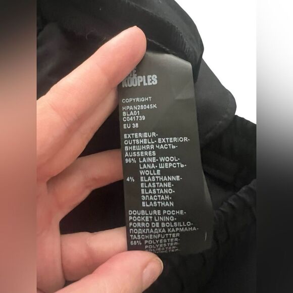 THE KOOPLES Cuffed Elastic Band Trousers - Picture 7 of 9